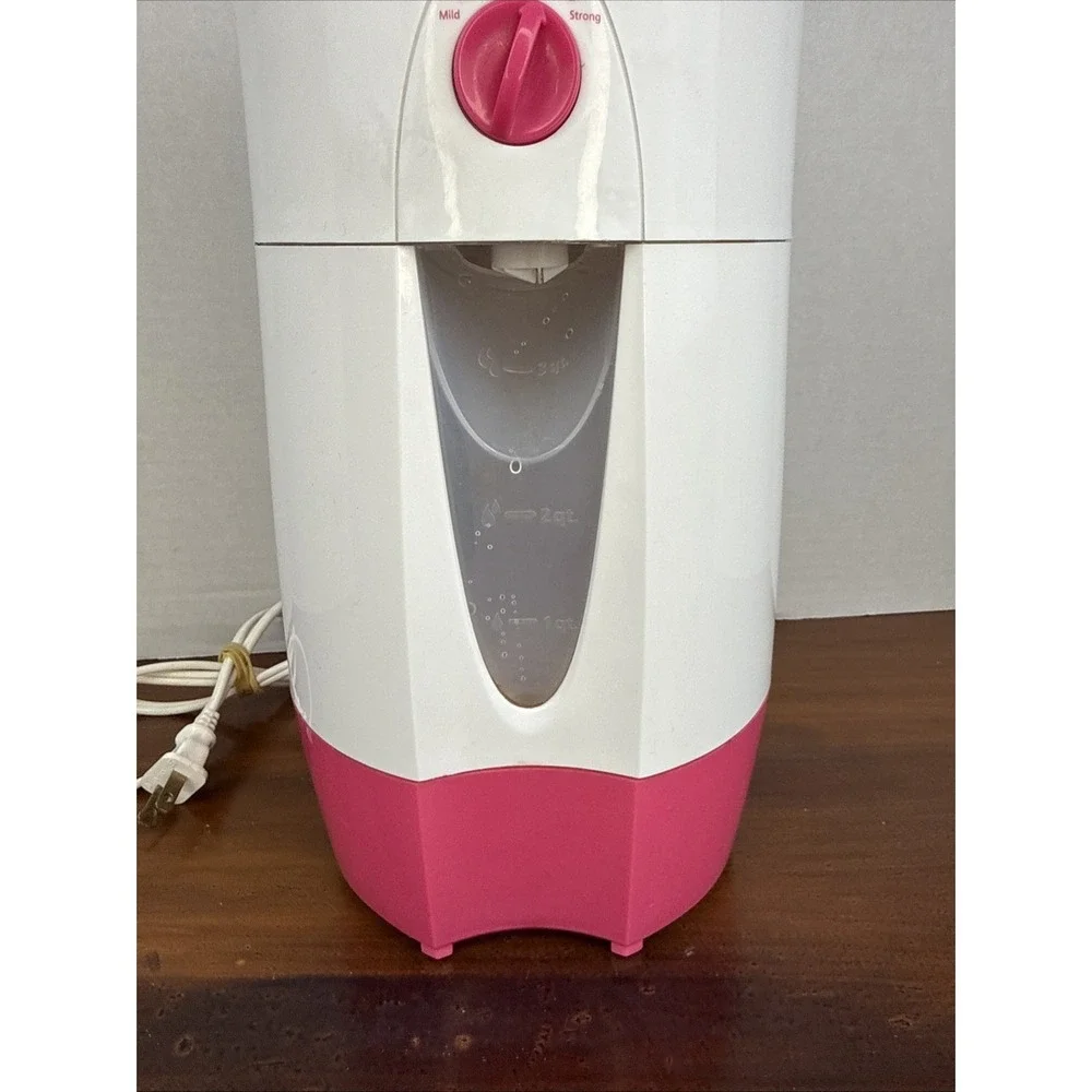 Mr. Coffee Iced Tea‎ Maker 3 Quart Model TM45P Pink NO PITCHER Tested